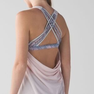 Lululemon Athletica "Free To Be Wild" Open-back Tank Top - 6